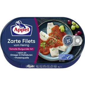 Appel Zarte Heringsfilets Tomate Burgunder Art 200G