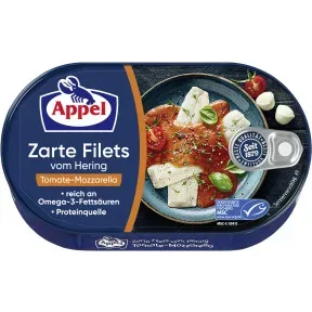 Appel zarte Heringsfilets in Tomate-Mozzarella 200G