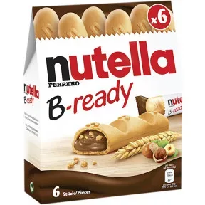 Ferrero Nutella B-Ready 132G 6ST - MHD  26.08.2026