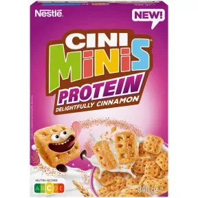 Nestle Cini Mini Delightfully Cinnamon Protein Cereal 340G
