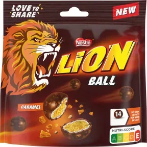 Nestle Lion Balls Karamell 130G