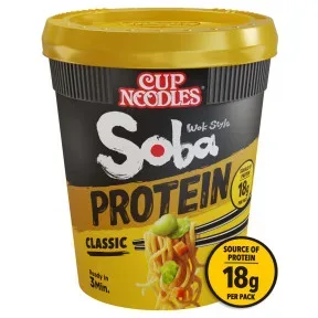 Nissin Cup Noodles Soba Protein Classic 92G