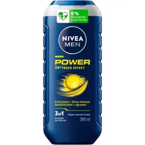 Nivea Men 3in1 Duschgel Power 24H Fresh Effect 250ML