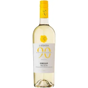 Novantaceppi Grillo Sicilia DOC 0,75L - Etikett verschmutzt/beschädigt