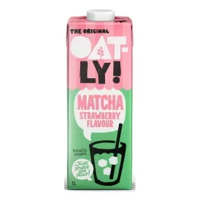 Oatly Oat Drink Matcha Strawberry Flavour 1L