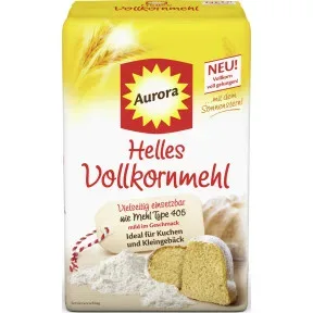 Aurora Helles Vollkornmehl 1KG