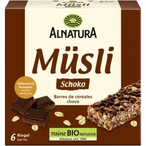 Alnatura Müsli-Riegel Schoko 6ST 150G