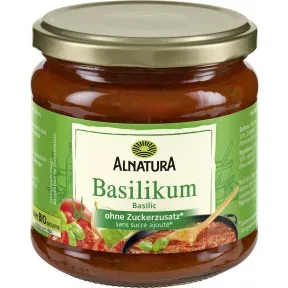 Alnatura Bio Tomatensauce Basilikum 350ML