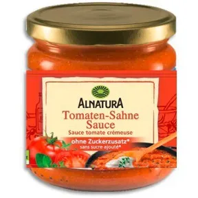Alnatura Bio Tomaten-Sahne Sauce 325ML