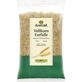 Alnatura Bio Vollkorn Farfalle No. 37 500G
