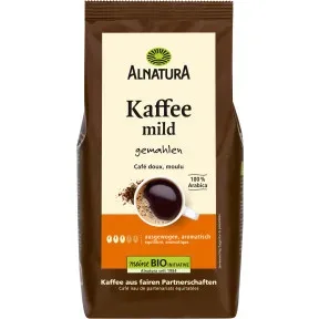 Alnatura Bio Kaffee mild gemahlen 500G
