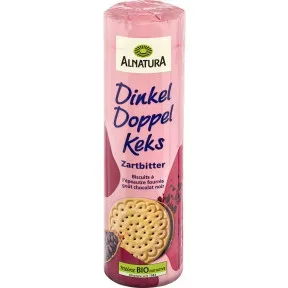 Alnatura Bio Dinkel Doppel Keks Zartbitter 330G