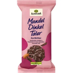 Alnatura Bio Dinkel Knusper Taler Zartbitter ca. 6ST 100G
