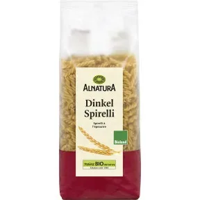 Alnatura Bio Dinkel Spirelli 500G