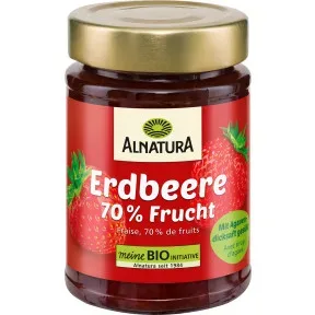 Alnatura Bio Fruchtaufstrich Erdbeere mit Agavendicksaft 200G