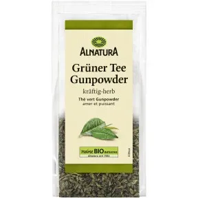 Alnatura Bio Grüner Tee Gunpowder lose 100G