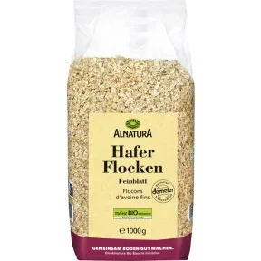 Alnatura Bio Haferflocken Feinblatt 1KG