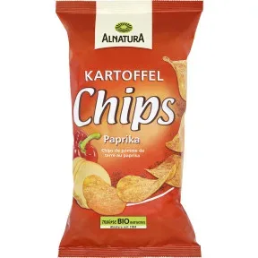 Alnatura Bio Kartoffelchips Paprika 125G
