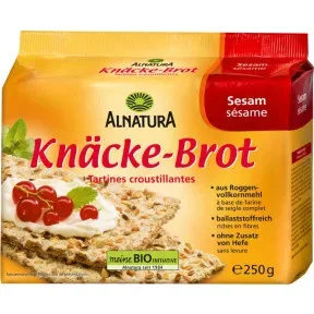 Alnatura Bio Knäcke-Brot Sesam 250G