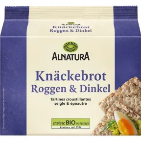 Alnatura Bio Knäcke-Brot Roggen & Dinkel 250G