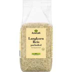 Alnatura Bio Langkorn Reis parboiled 1KG
