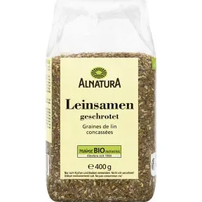 Alnatura Bio Leinsamen geschrotet 400G
