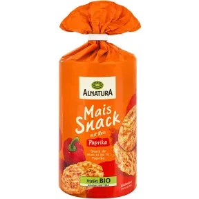 Alnatura Bio Mais Snack Paprika 125G