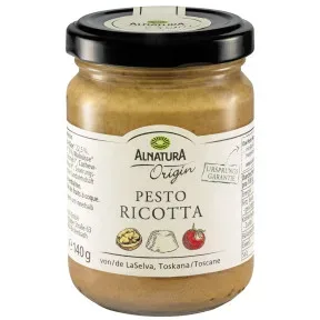 Alnatura Origin Bio Pesto Ricotta 140G