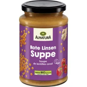 Alnatura Bio Rote Linsen Suppe 375ML