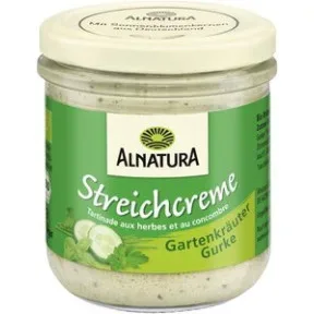 Alnatura Bio Streichcreme Gartenkräuter Gurke 180G