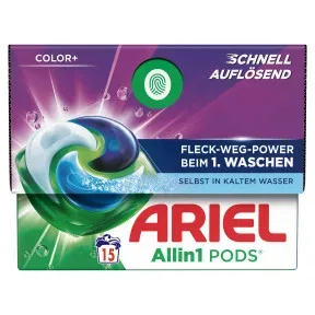 Ariel All-in-1 Colorwaschmittel Flüssig Pods 313,5G 15WL