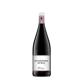 Bötzinger Spätburgunder Rotwein 1L - Etikett verschmutzt/beschädigt