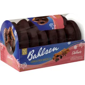 Bahlsen Schoko Lebkuchen Brezeln edelherb 175G