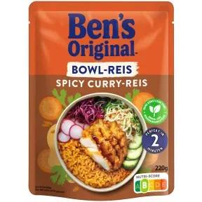 Ben's Original Express Spicy Curry Bowl-Reis 220G
