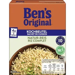 Ben's Original Natur-Reis Kochbeutel 500G
