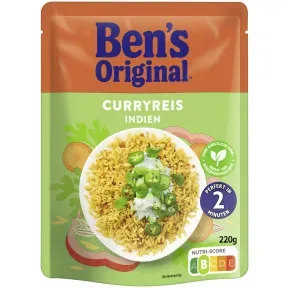 Ben's Original Express Curryreis Indien 220G