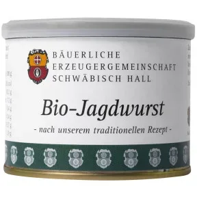 Bäuerliche EZG Schwäbisch Hall Bio-Jagdwurst 200G