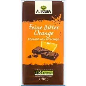 Alnatura Bio Feine Bitter Orange Schokolade 100G