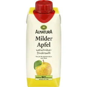 Bio Alnatura Milder Apfelsaft naturtrüb 0,33l