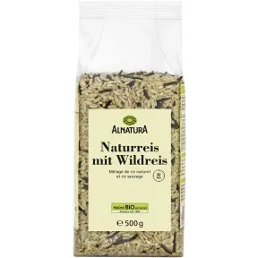 Alnatura Bio Naturreis mit Wildreis 500G