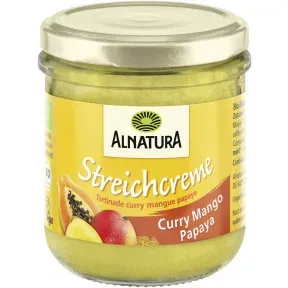 Alnatura Bio Streichcreme Curry Mango Papaya 180G