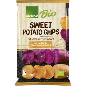 EDEKA Bio Sweet Potato Chips 100G