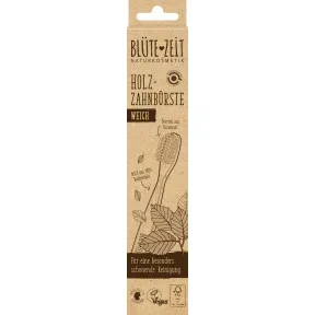 Blütezeit Holzzahnbürste Erwachsene weich 1ST