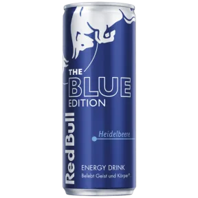 Red Bull Energy Drink Blue Edition Heidelbeere Geschmack 250ML Dose