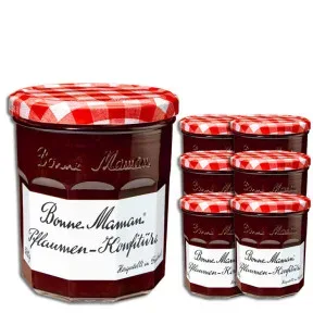 Bonne Maman Pflaumen-Konfitüre 6x370G