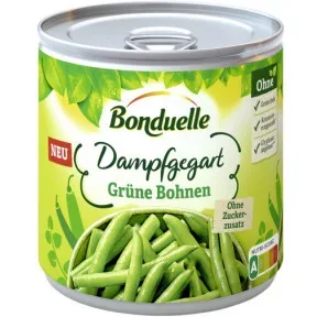 Bonduelle Grüne Bohnen dampfgegart 295G