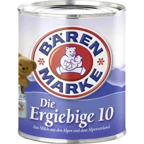 Bärenmarke Kondensmilch Die Ergiebige 10% Fett 340G