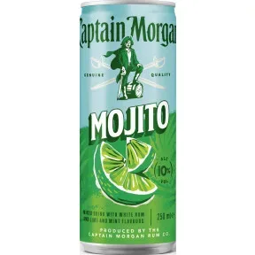 Captain Morgan White Mojito 10% 0,25L
