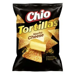Chio Tortillas Nacho Cheese 110G
