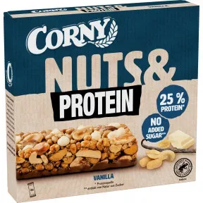 Corny Nuts & Protein Vanille 3ST 105G